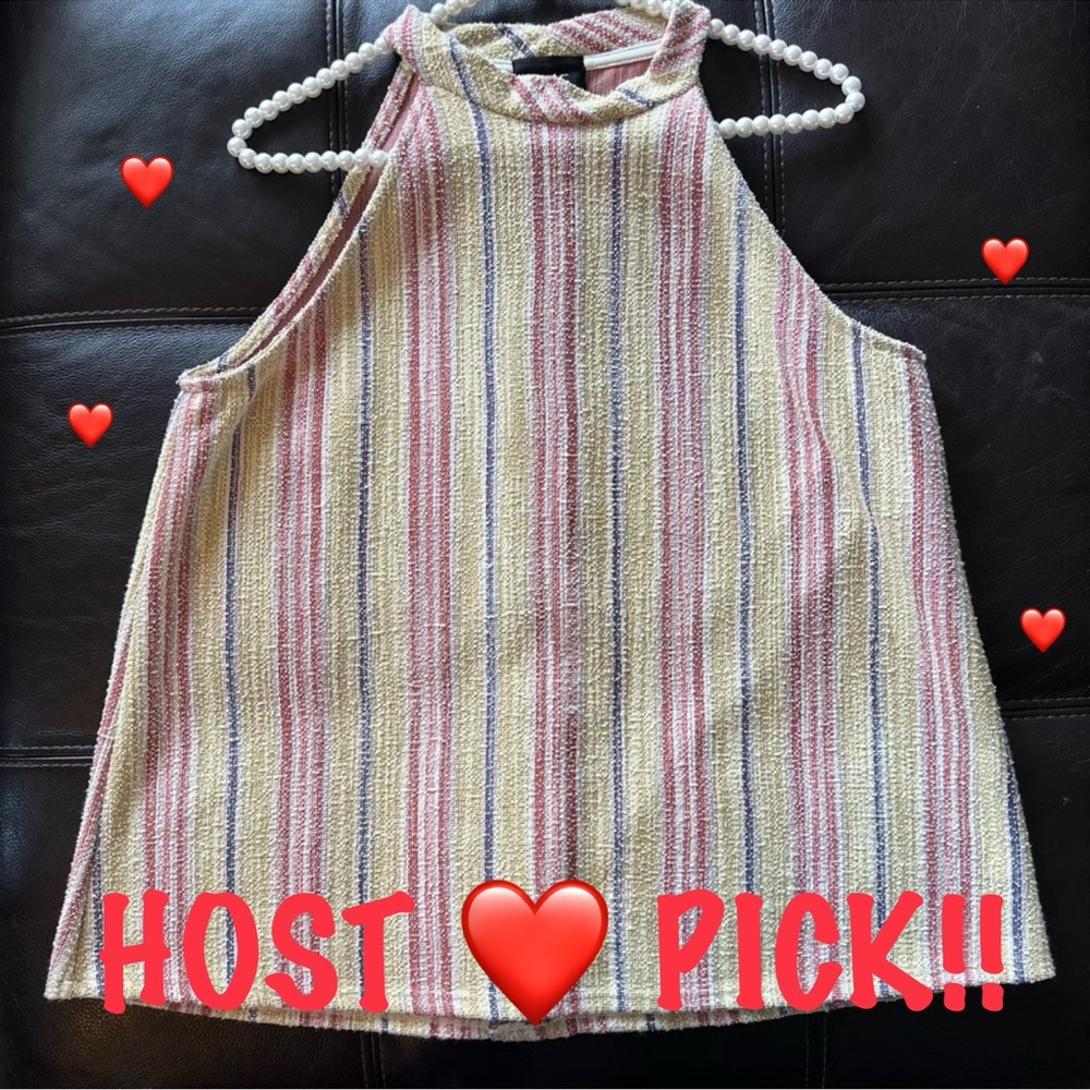 W5 Textured Halter Top